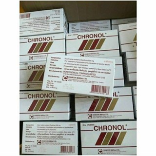Hộp 100 viên uống hỗ trợ cai rượu Chronol Thái Lan