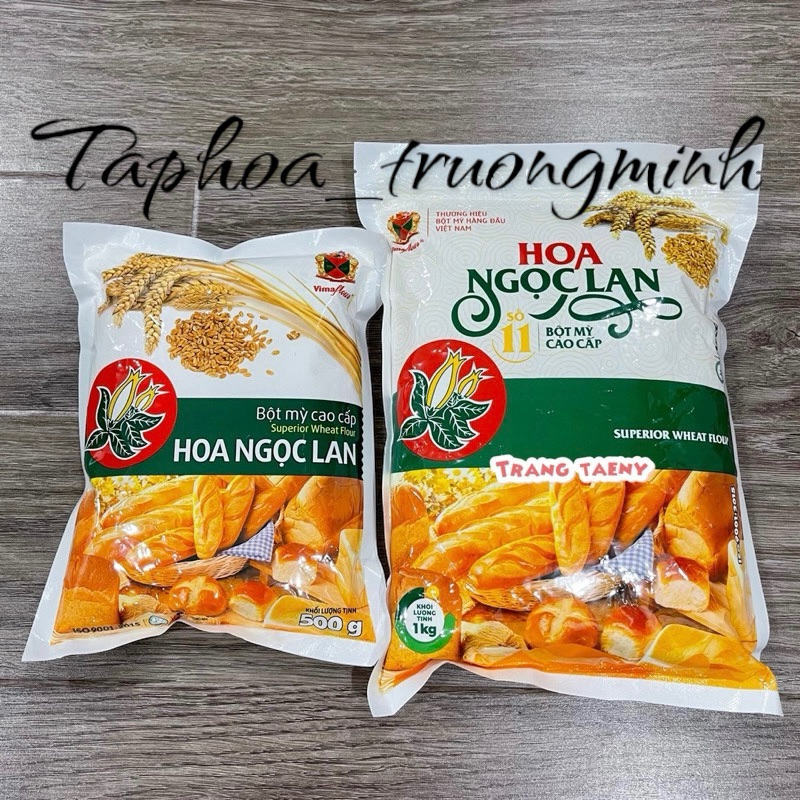Bột mỳ cao cấp hiệu Hoa Ngọc Lan Gói 500g/1Kg