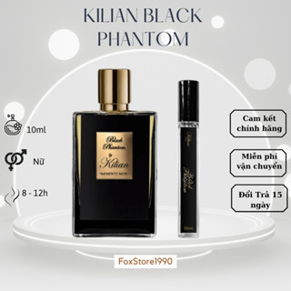 Nước hoa Unisex Kilian Black Phantom sang trọng,  bí ẩn ,quyền lực 10ml - Fox Store