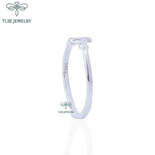 Nhẫn bạc nữ TLEE nhịp tim kiểu dáng basic TLEE JEWELRY A0120