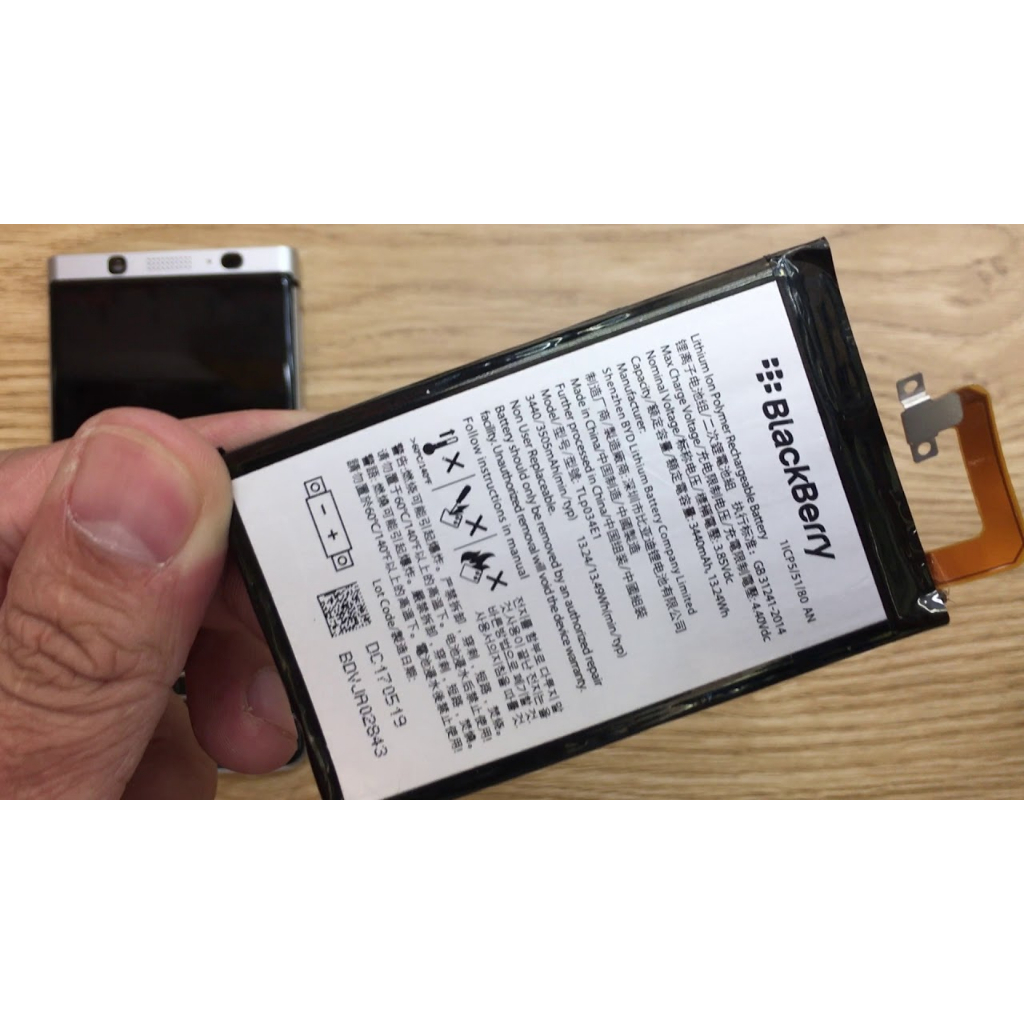 Pin blackberry key one