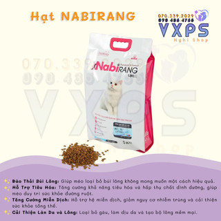 Nabirang - Thức ăn hạt dành cho mèo 5kg