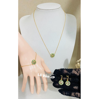 Bộ trang sức bạc S925 DIOR / Nhật si tuyển