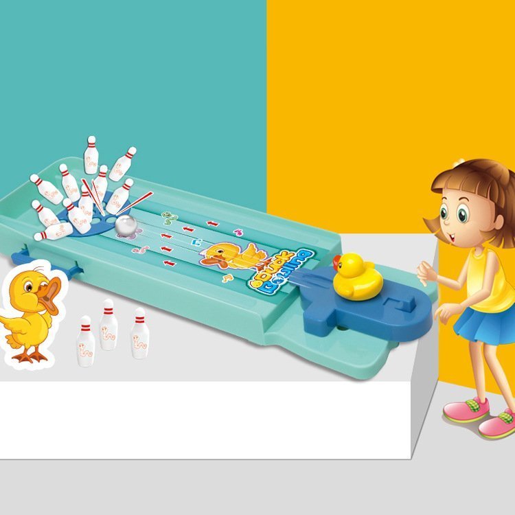 Đồ chơi bowling ếch / bowling vịt vui nhộn cho bé từ 3 tuổi