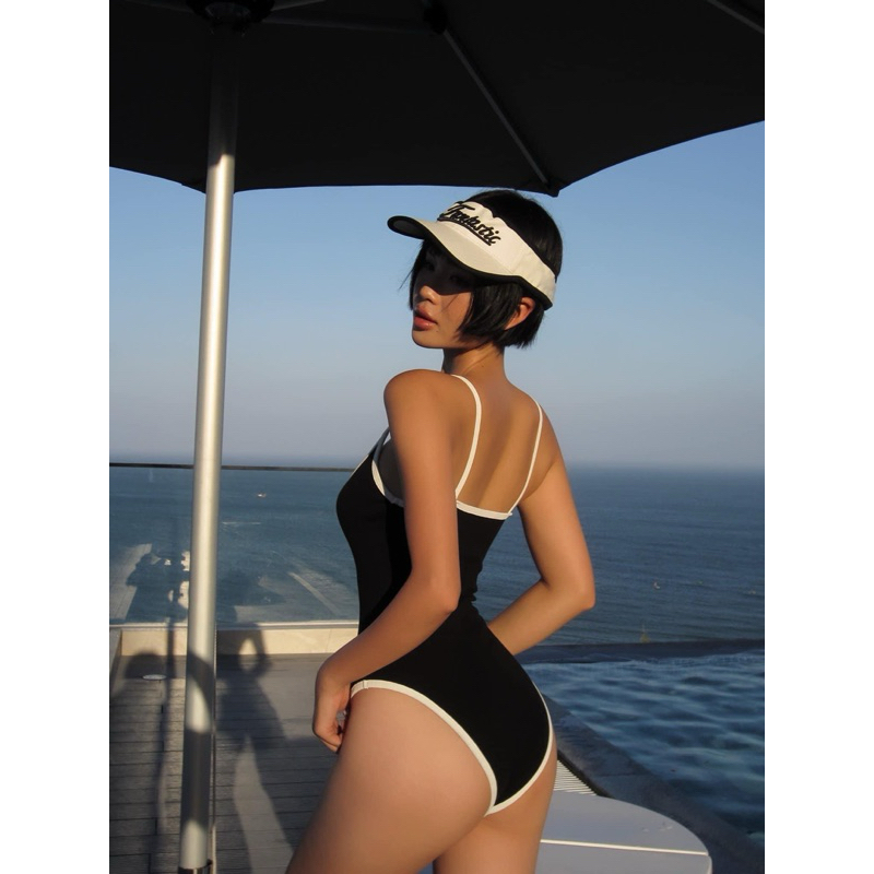 [Hoả Tốc Sẵn] Đồ bơi nữ , bikini bodysuit liền thân hai dây dáng basic có mút đệm nhiều màu thiết kế | BigBuy360 - bigbuy360.vn