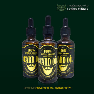 Dung dịch mọc râu tóc 1 chai minoxidil 5% và 1 Beard Oil dưỡng râu 20ml