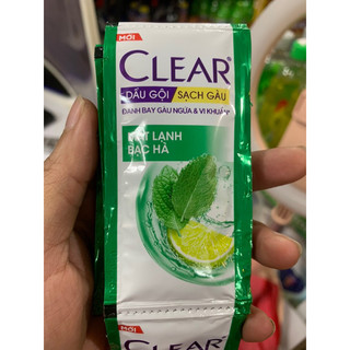 Dây 10 Gói Dầu Gội Clear, Clear Men