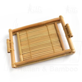 Khay tre, khay trà tự nhiên.
