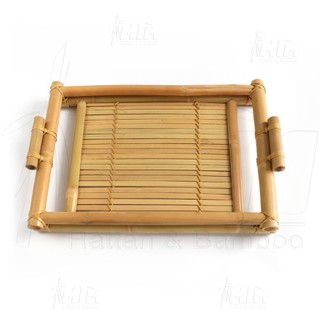 Khay tre, khay trà tự nhiên.