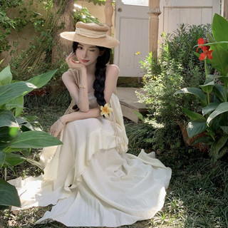 Đầm maxi thiết kế cổ điển Pháp