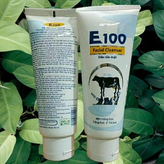 SỮA RỬA MẶT BÒ E100 80ML TRẮNG MỊN DA