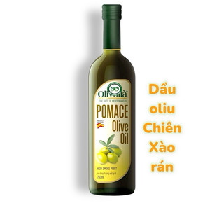 Dầu oliu nguyên chất 100% từ quả oliu - Dầu oliu pomace 1 lít nhập khẩu Ý