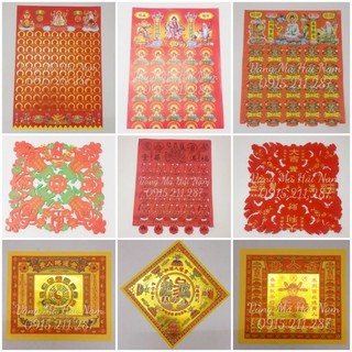 Giấy quế nhơn / quý nhân các loại - cầu tài lộc / công danh / quý nhân phù trợ / mọi sự hanh thông