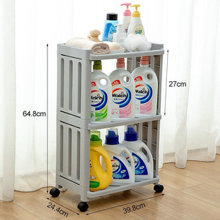 Kệ để đồ nhà tắm kệ nhà vệ sinh,cao cấp nhựa abs có bánh xe, giá để đồ phòng tắm dễ dàng di chuyển