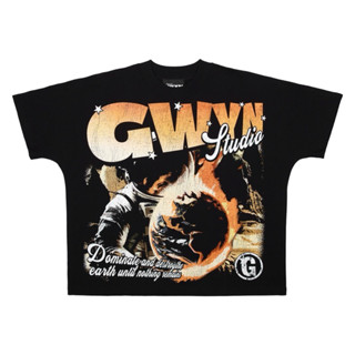 Áo thun nam nữ form boxy GWYN LONELY ASTRONAUT T-SHIRT