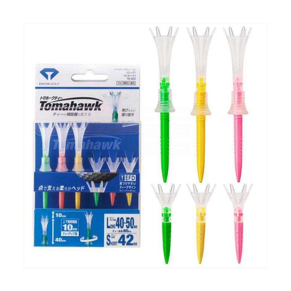 Tee golf Tomahawk Ngắn Dài (nhật) Tee Đánh Golf Nhật - Tee Golf Nhật, Tee Golf