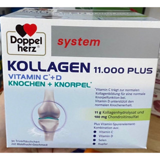 Collagen thủy phân kollagen 11000 plus đức 30 x 25 ml - date mới nhất nội địa đức