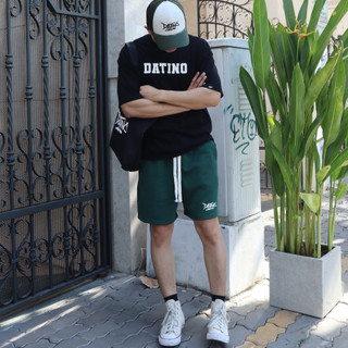 Áo thun nam nữ streetwear Signature DATINO in chữ lớn form Oversize 100% cotton 2 chiều, bo cổ ôm tay lỡ