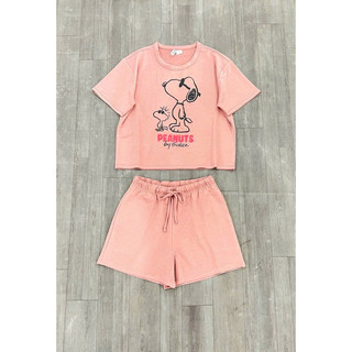 Bộ thun in hình snoopy
