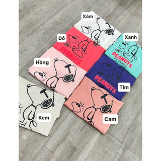 Bộ thun in hình snoopy