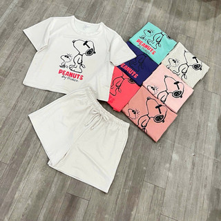 Bộ thun in hình snoopy
