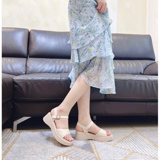 Sandal đế xuồng da thật - 2014