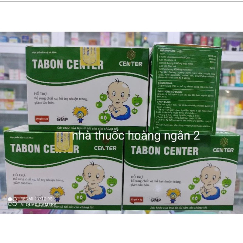 (Chính Hãng) Táo Bón Center - Bổ sung chất xơ, hỗ trợ nhuận tràng, giảm táo bón