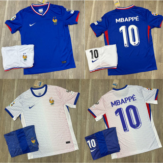 Áo Bóng Đá Đội Tuyển Pháp Sân Nhà 2024 - Áo Đá Banh Đội Tuyển Pháp 2024 - Vải Polyester Gai Thái