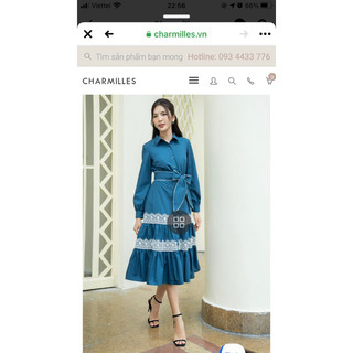 đầm charmilles size m newtag