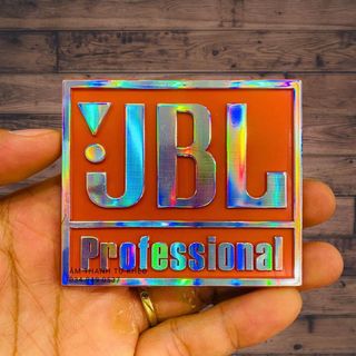 Tem loa jbl professional size lớn dán thùng loa - giá 1 đôi