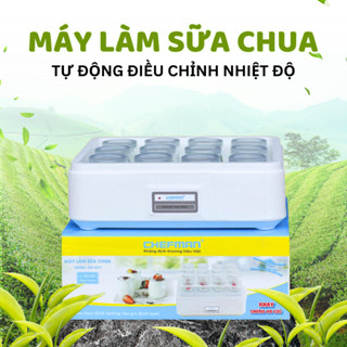 Máy làm sữa chua tự động Chefman dung tích 1600ml mang lại hương vị sữa chua lên men tự nhiên