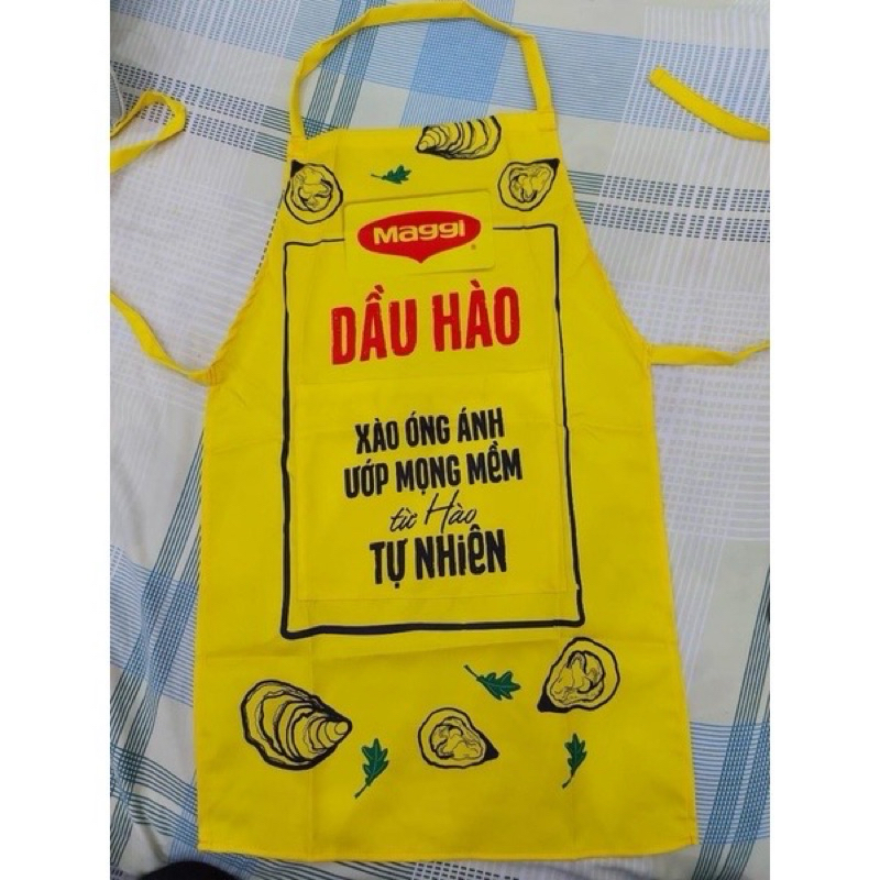tạp dề hàng quà tặng maggi