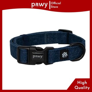 Vòng cổ chó pawy - denim dark blue - dog collar - vòng cổ cho mèo