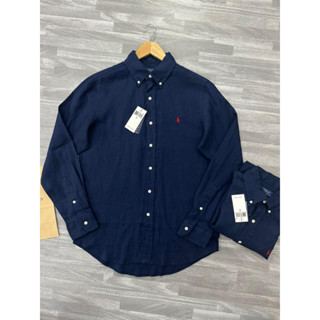  Sơ Mi POLO Ralph Lauren chất linen cao cấp áo sơ mi nam nữ 