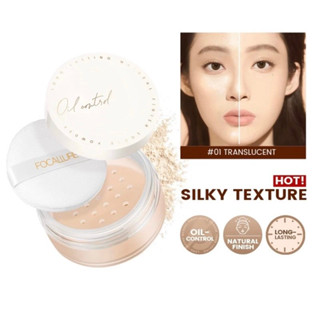 Phấn Phủ FOCALLURE Bột Thiết Kế Vỏ Siêu Sang Phấn Phủ Kiềm Dầu K Thấm Nước mềm mịn nhẹ nhàng TựNhiên
