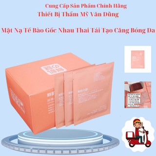 Mặt nạ tế bào gốc nhau thai tái tạo căng bóng da | mặt nạ nhau thai cừu