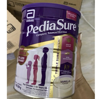 (Mẫu mới) Sữa Pediasure Úc nắp tím lon 850gr dành cho bé hỗ trợ tăng trưởng tốt