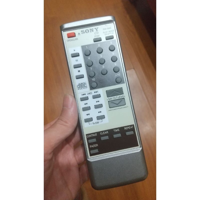 AUDIO990🔉 Remote SONY CDP Điều khiển đầu đĩa tiếng Audio CD SACD Nhật hãng AIWA CD PLAYER SONY CDP J