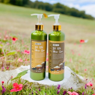 Dầu gội bồ kết men gạo 500ml, giảm gàu, mọc tóc, nhanh dài, ngăn ngừa rụng tóc