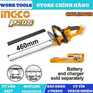 Ingco máy cắt hàng rào dùng pin 20v chtli20018