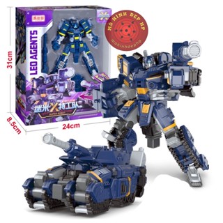 Lực lượng nhí x Miniforce x Pentatron Robot biến hình xe hơi BIỆT ĐỘI SIÊU NHÂN NHÍ Leo Bot Bolt Ranger