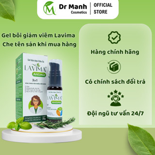 Gel bôi Phụ khoa Lavima, hỗ trợ Khử mùi, ngăn ngừa Huyết trắng, Nấm ngứa, Lộ tuyến - Lọ 20g - Dr Mạnh Dược Mỹ Phẩm