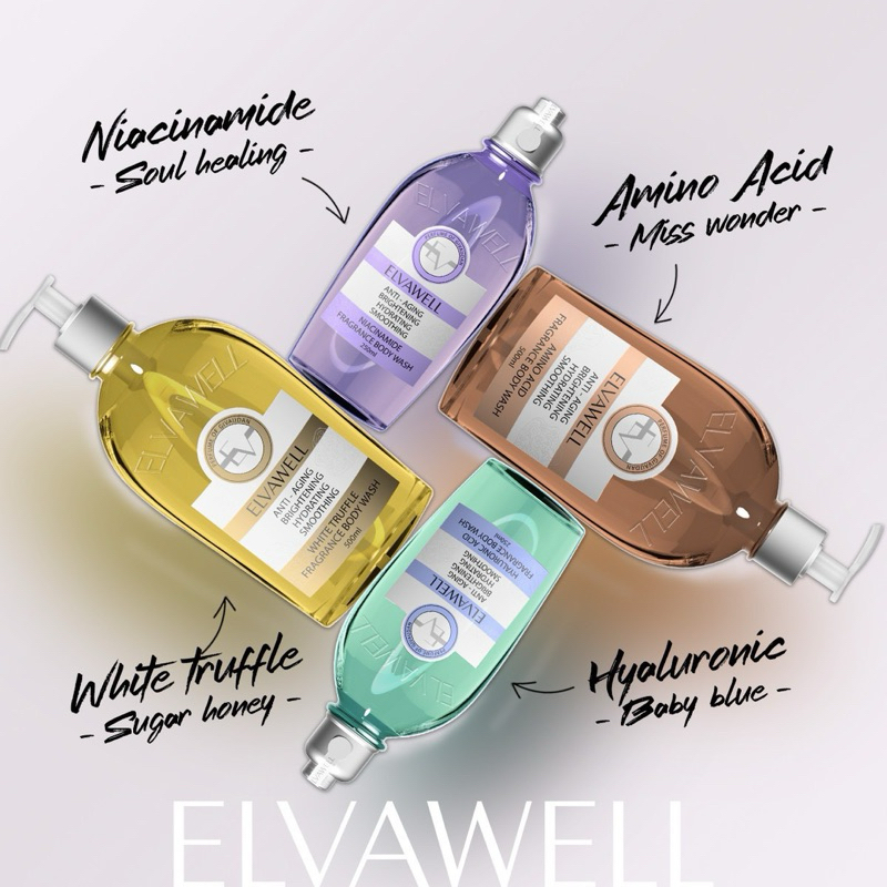 Sữa tắm hương nước hoa ELVAWELL