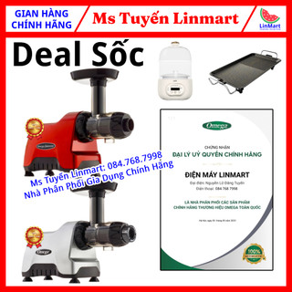Máy ép chậm trục ngang omega cnc82 - ép trái cây hoa quả và rau