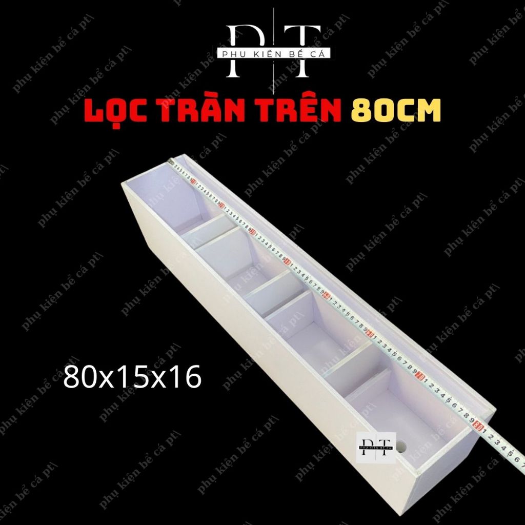 Lọc Tràn Trên Cho Bể Cá Dài 80cm,Lọc Tràn Lọc Nước Bể Cá Nuôi Vi Sinh Làm Trong Nước.