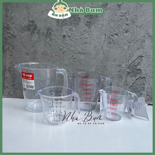 Ca đong chia vạch 200ml -300ml - 500ml - 1 lít (nhiều hãng)