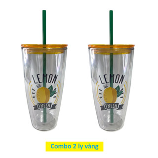 Ly nhựa có ống hút Lock&Lock, 750ml - HAP507