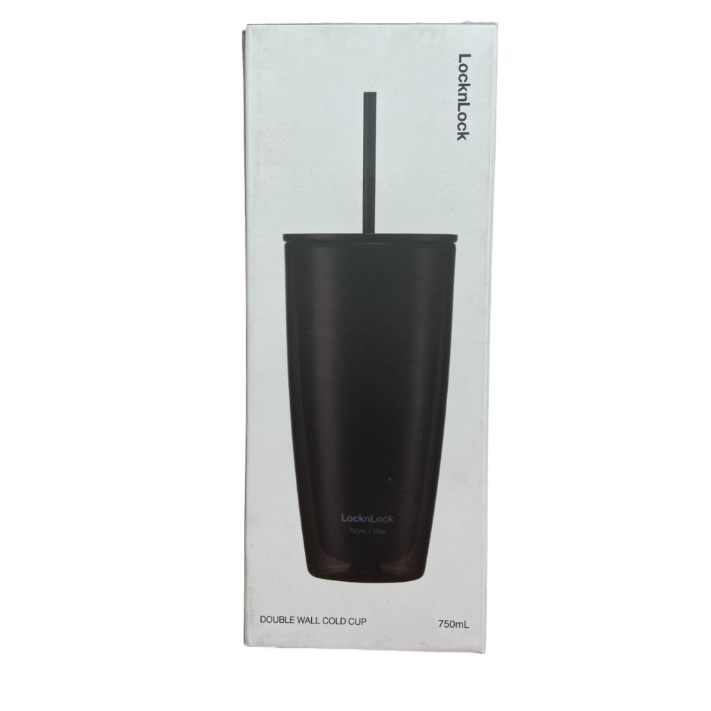 Ly nhựa có ống hút Lock&Lock, 750ml - HAP507