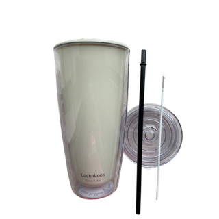 Ly nhựa có ống hút Lock&Lock, 750ml - HAP507
