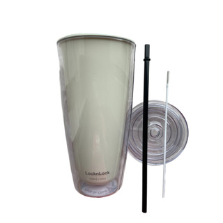 Ly nhựa có ống hút Lock&Lock, 750ml - HAP507